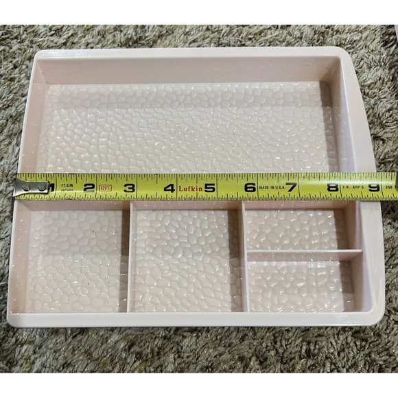 Makeup Organizer for Drawers, Vanities~ acrylic scrunchie & cotton pad holder - Picture 4 of 9